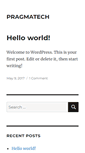 Mobile Screenshot of pragma-tech.com